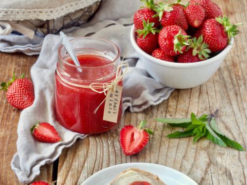 Erdbeer Minze Marmelade Rezept Sweets Lifestyle