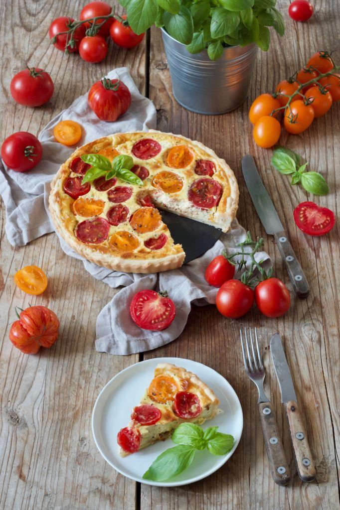 Tomaten-Quiche mit Ziegenkäse - Rezept - Sweets &amp; Lifestyle®